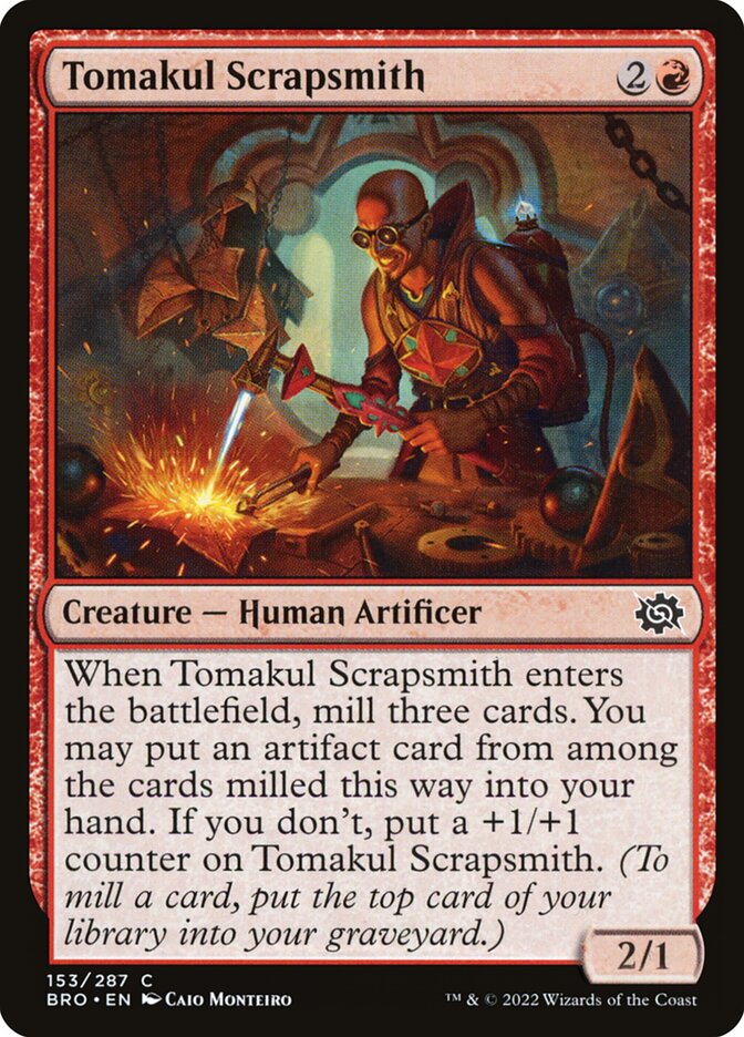 Tomakul Scrapsmith – The Brothers' War [BRO] – D – #153