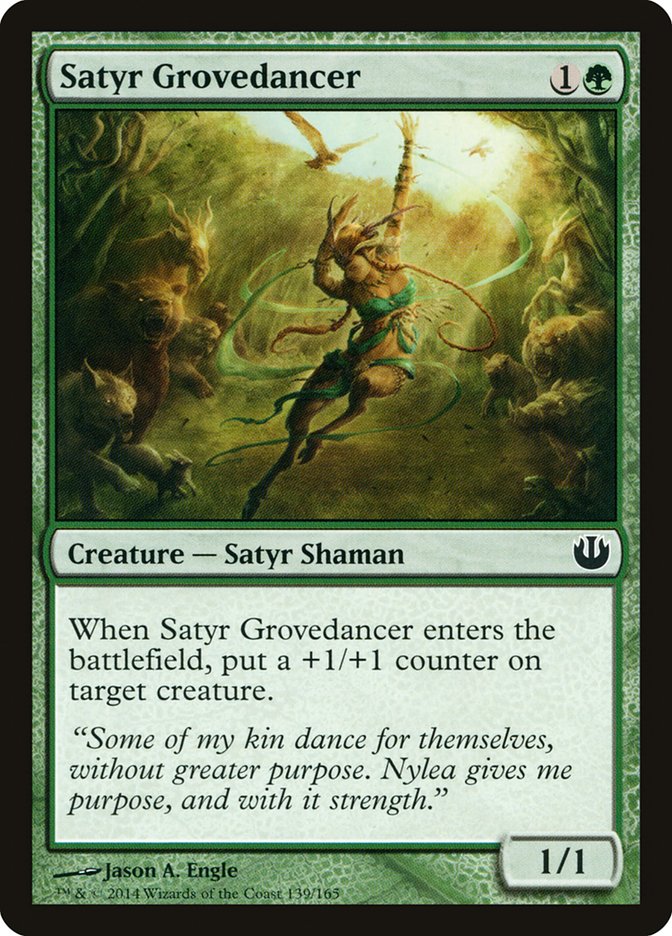 Satyr Grovedancer – Journey into Nyx [JOU] – English – #139