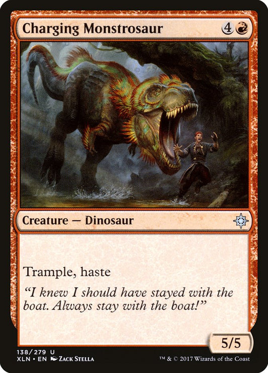 Charging Monstrosaur – Ixalan [XLN] – D – #138
