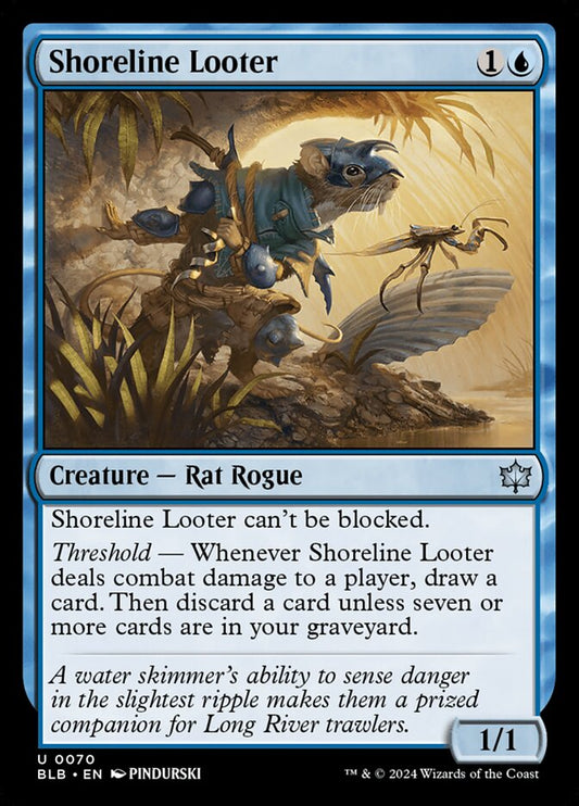 Shoreline Looter – Bloomburrow [BLB] – English – #70