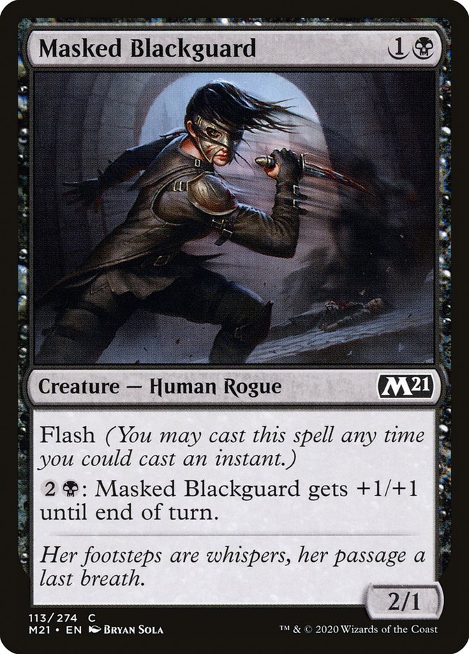 Masked Blackguard – Core Set 2021 [M21] – English – #113