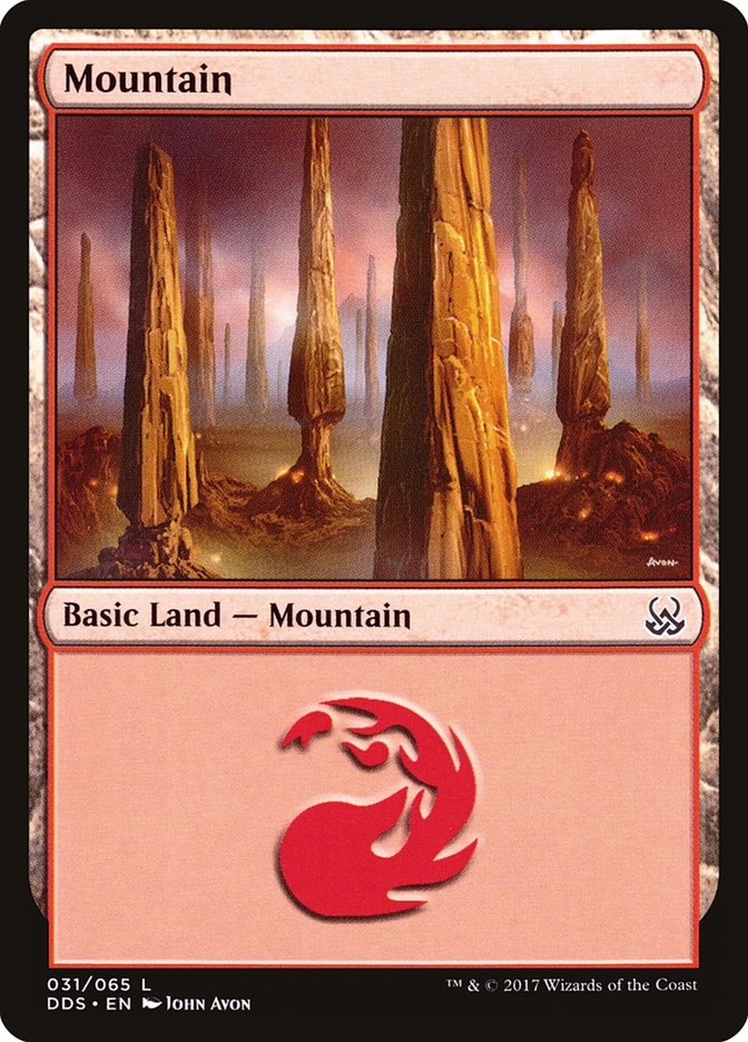 Mountain – Duel Decks: Mind vs. Might [DDS] – English – #31