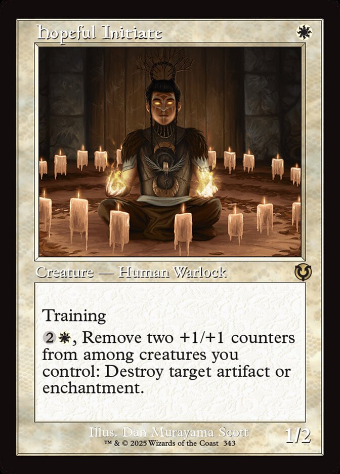 Hopeful Initiate – Innistrad Remastered [INR] – English – #343