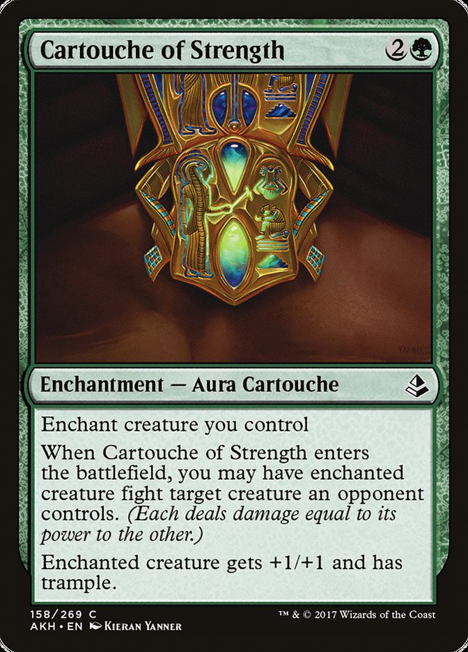 Cartouche of Strength – Amonkhet [AKH] – English – #158
