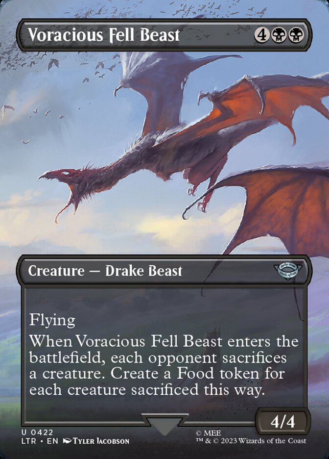 Voracious Fell Beast – The Lord of the Rings: Tales of Middle-earth [LTR] – D – #422