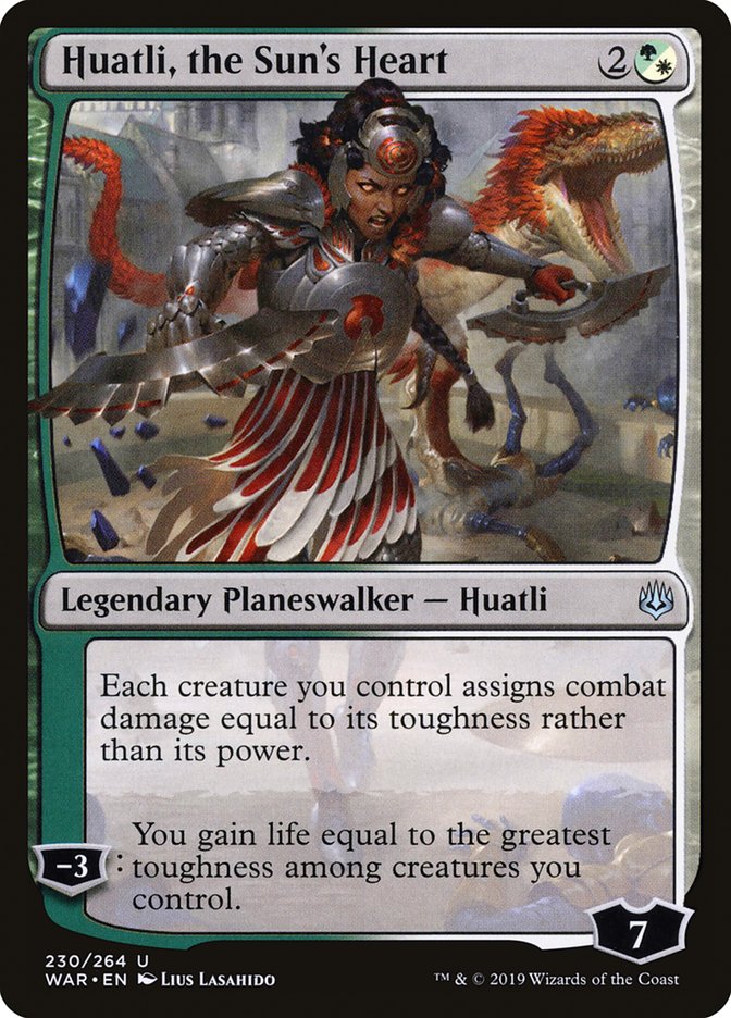 Huatli, the Sun's Heart – War of the Spark [WAR] – English – #230