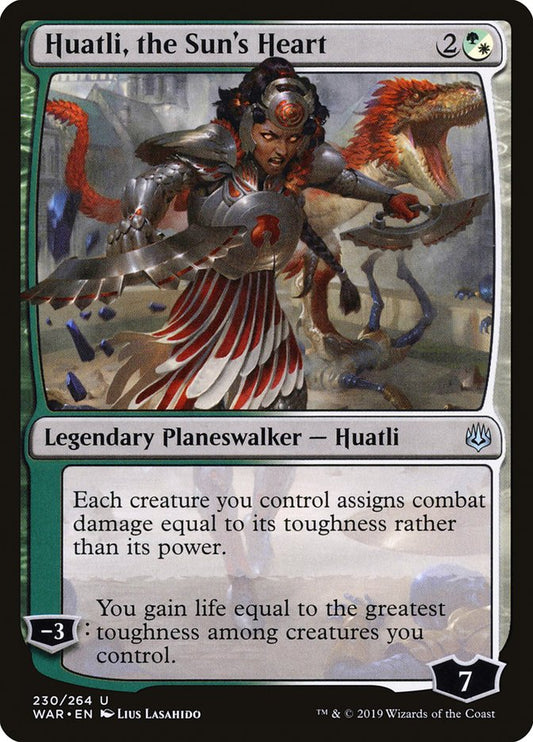 Huatli, the Sun's Heart – War of the Spark [WAR] – English – #230