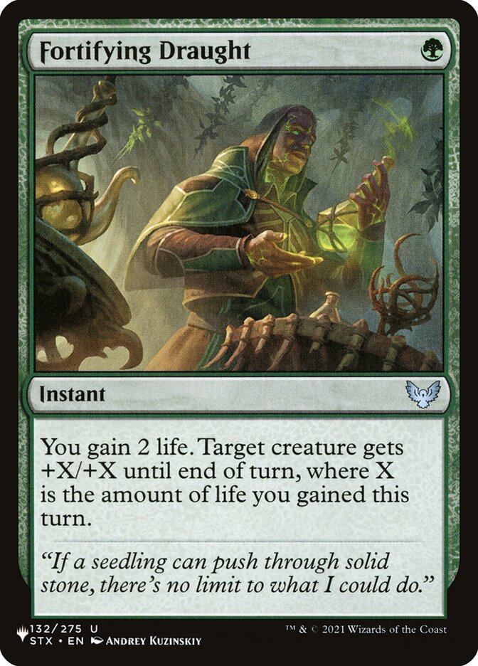 Fortifying Draught – The List [PLST] – English – #STX-132