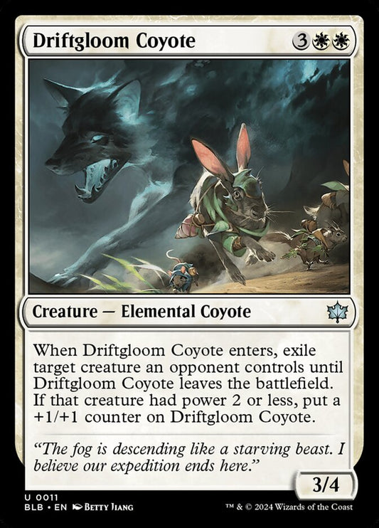 Driftgloom Coyote – Bloomburrow [BLB] – English – #11