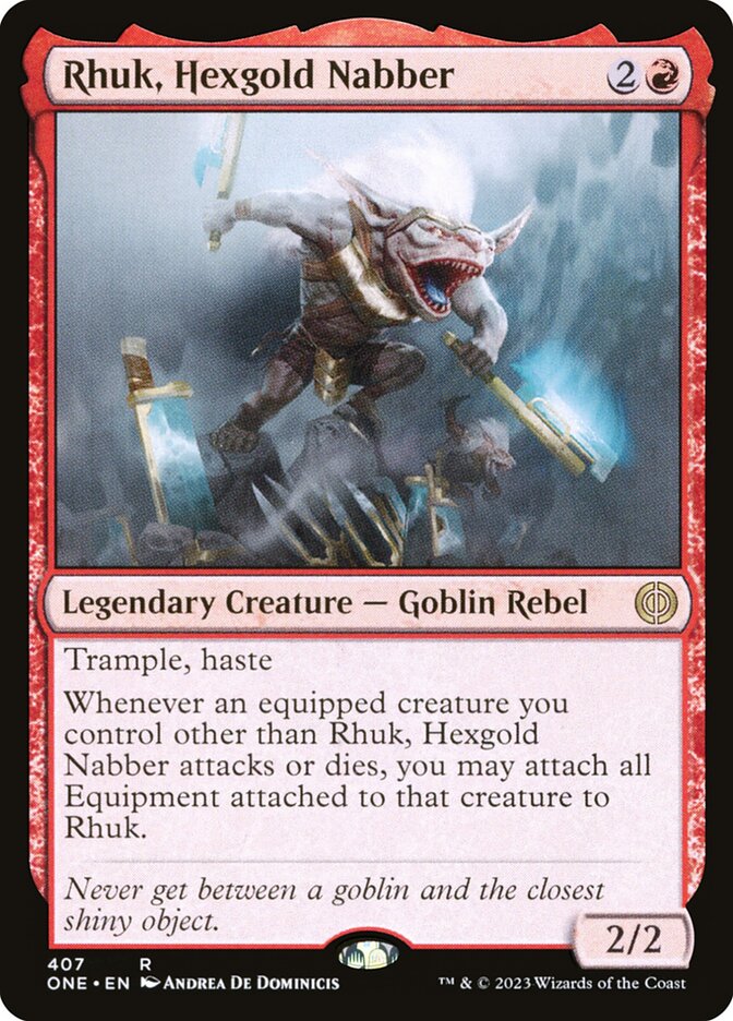 Rhuk, Hexgold Nabber – Phyrexia: All Will Be One [ONE] – D – #407