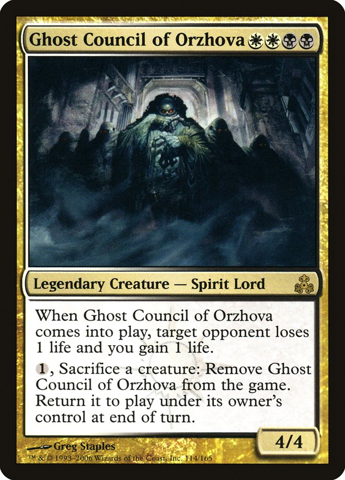 Ghost Council of Orzhova – Guildpact [GPT] – English – #114