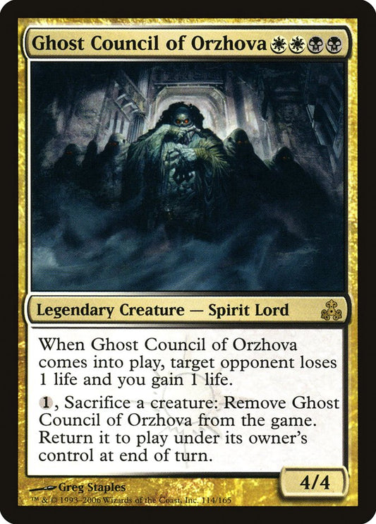 Ghost Council of Orzhova – Guildpact [GPT] – English – #114