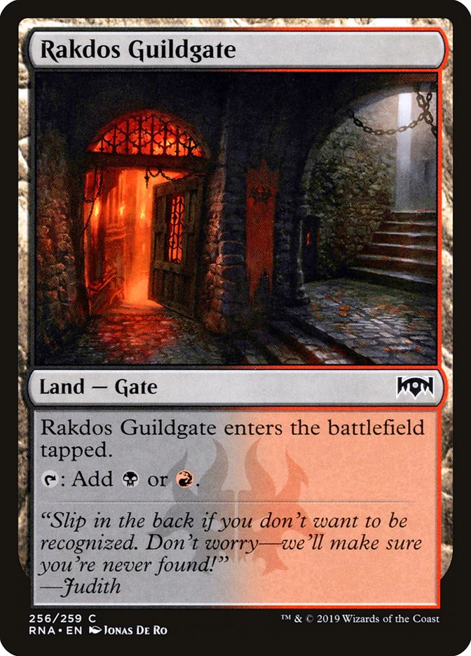 Rakdos Guildgate – Ravnica Allegiance [RNA] – English – #256