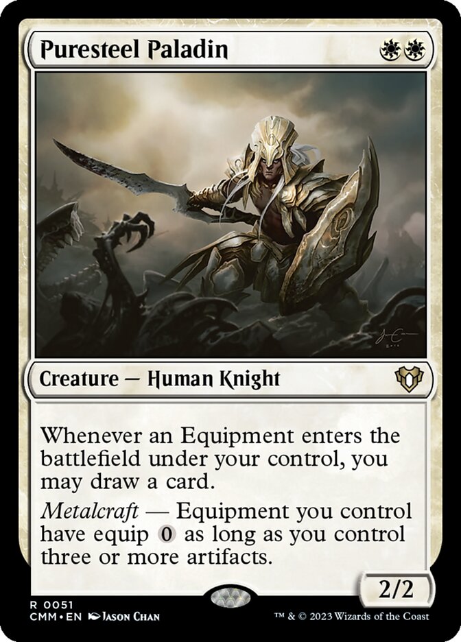 Puresteel Paladin – Commander Masters [CMM] – English – #51