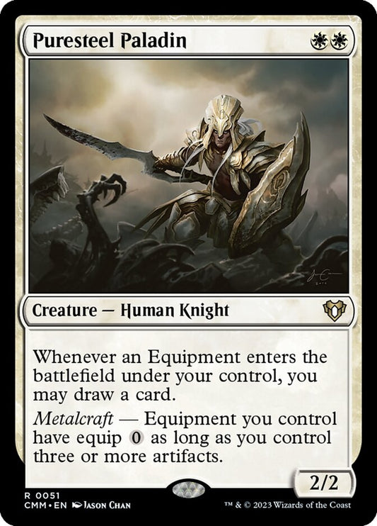 Puresteel Paladin – Commander Masters [CMM] – English – #51