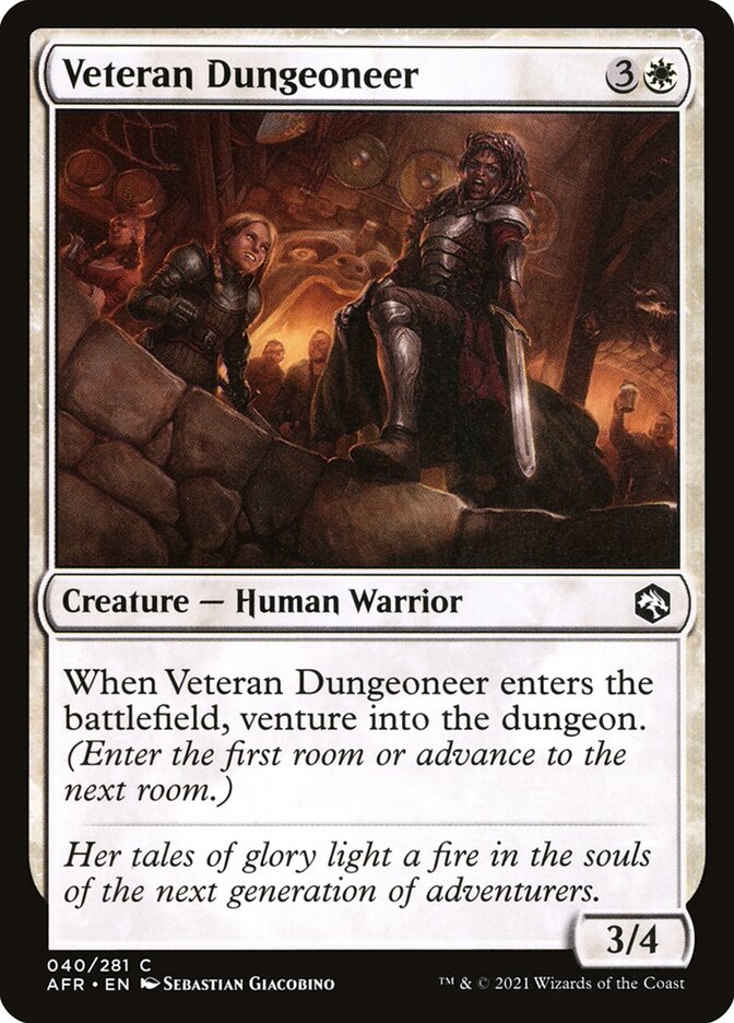 Veteran Dungeoneer – Adventures in the Forgotten Realms [AFR] – D – #40