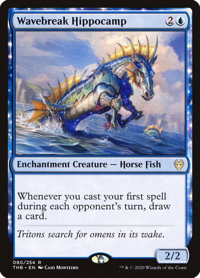 Wavebreak Hippocamp – Theros Beyond Death [THB] – English – #80