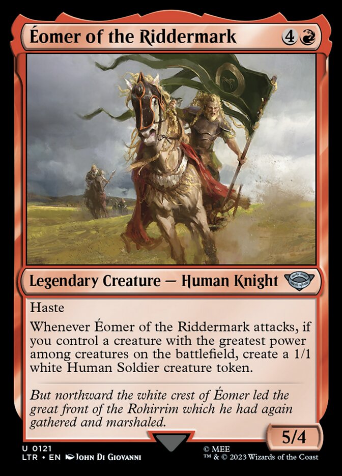 Éomer of the Riddermark – The Lord of the Rings: Tales of Middle-earth [LTR] – D – #121