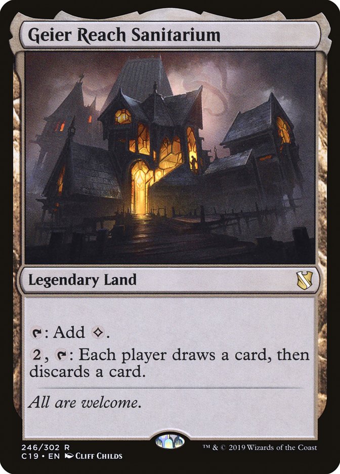 Geier Reach Sanitarium – Commander 2019 [C19] – English – #246