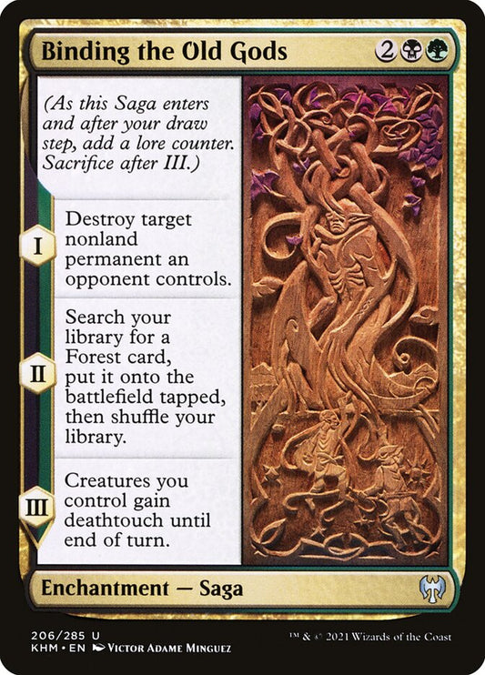 Binding the Old Gods – Kaldheim [KHM] – English – #206