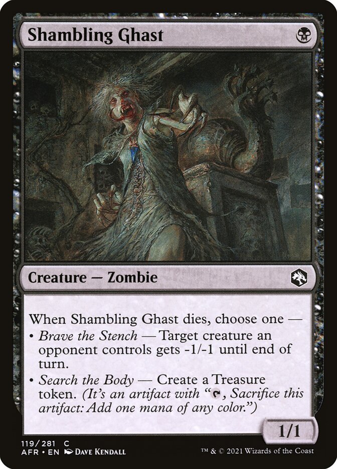 Shambling Ghast – Adventures in the Forgotten Realms [AFR] – English – #119