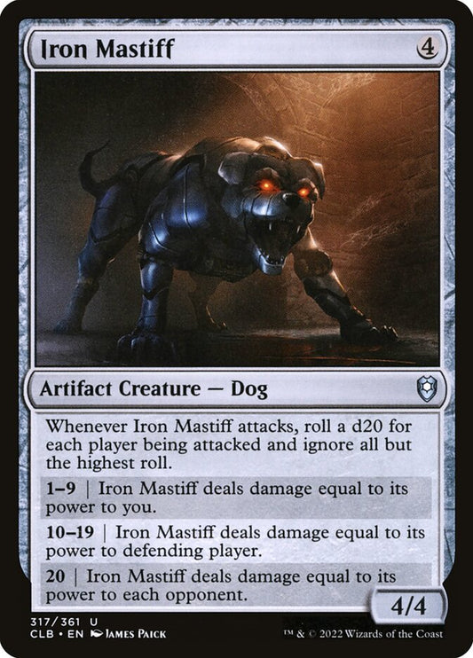 Iron Mastiff – Commander Legends: Battle for Baldur's Gate [CLB] – D – #317
