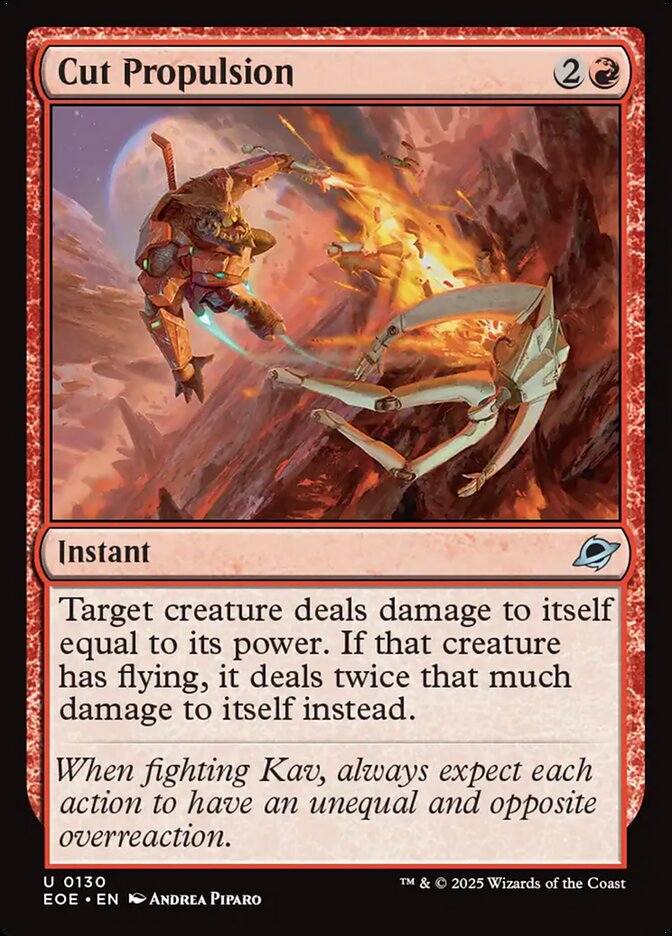 Cut Propulsion – Edge of Eternities [EOE] – JP – #130