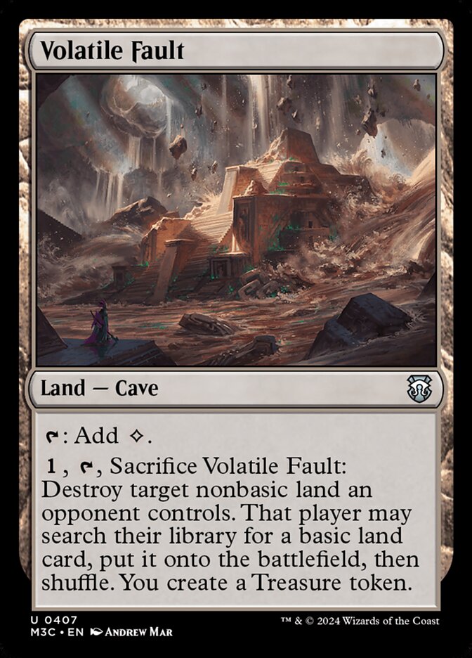 Volatile Fault – Modern Horizons 3 Commander [M3C] – English – #407