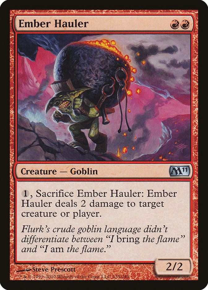 Ember Hauler – Magic 2011 [M11] – English – #135