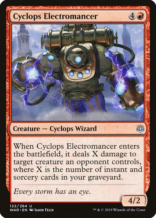 Cyclops Electromancer – War of the Spark [WAR] – D – #122