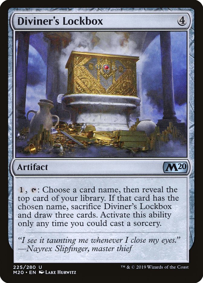 Diviner's Lockbox – Core Set 2020 [M20] – D – #225