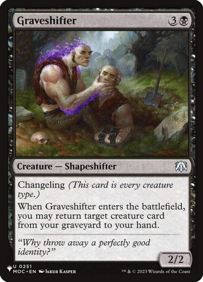 Graveshifter – The List [PLST] – English – #MOC-251