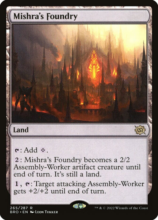 Mishra's Foundry – The Brothers' War [BRO] – English – #265