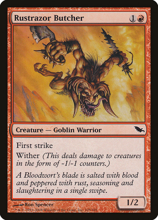 Rustrazor Butcher – Shadowmoor [SHM] – English – #105