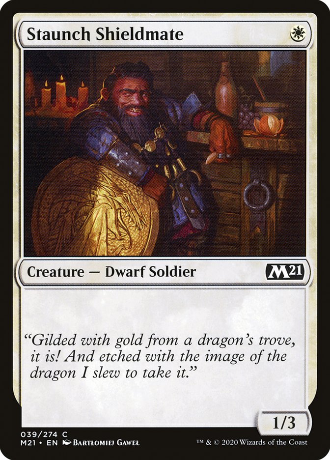Staunch Shieldmate – Core Set 2021 [M21] – D – #39