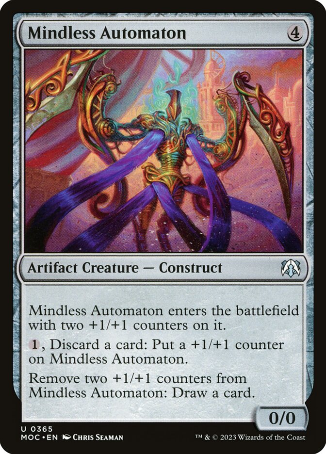 Mindless Automaton – March of the Machine Commander [MOC] – D – #365