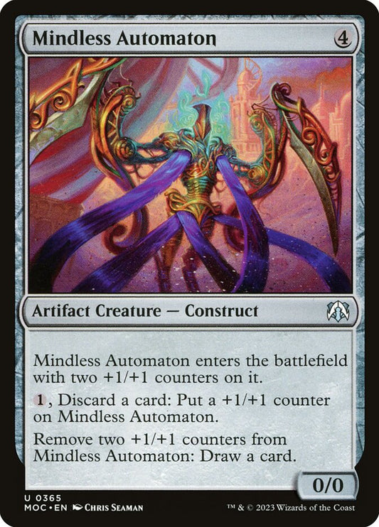 Mindless Automaton – March of the Machine Commander [MOC] – D – #365