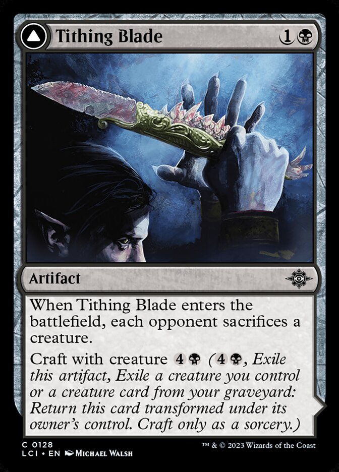 Tithing Blade // Consuming Sepulcher – The Lost Caverns of Ixalan [LCI] – D – #128