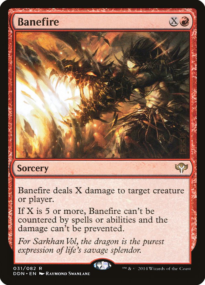 Banefire – Duel Decks: Speed vs. Cunning [DDN] – English – #31
