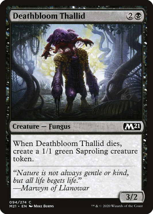 Deathbloom Thallid – Core Set 2021 [M21] – English – #94