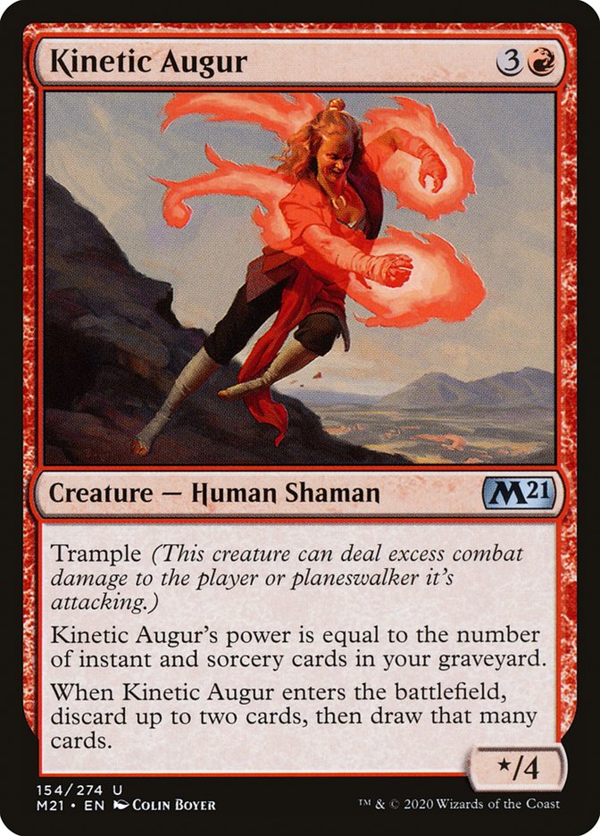 Kinetic Augur – Core Set 2021 [M21] – English – #154