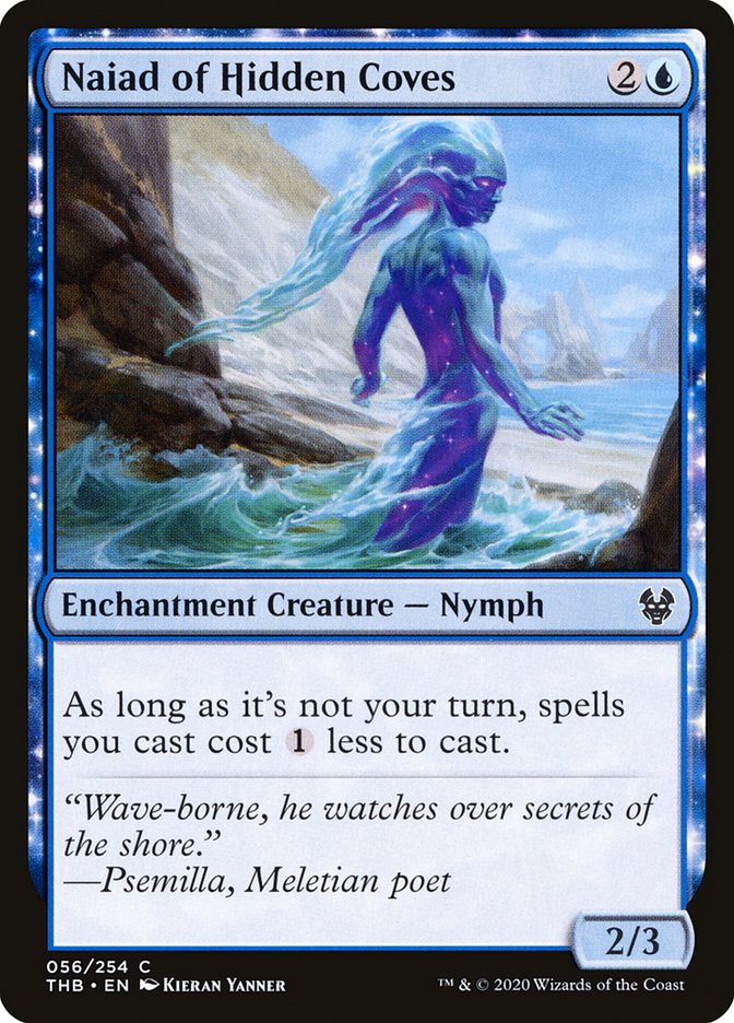 Naiad of Hidden Coves – Theros Beyond Death [THB] – English – #56