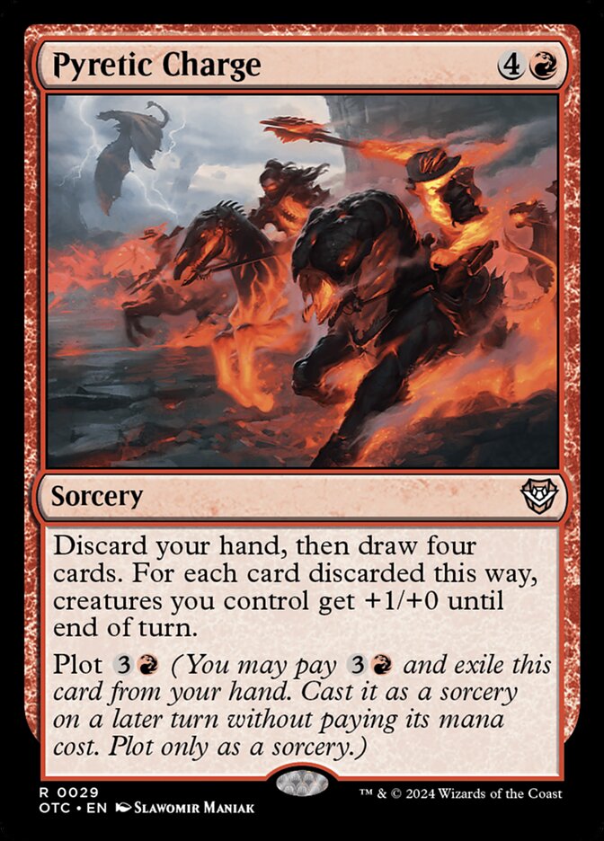 Pyretic Charge – Outlaws of Thunder Junction Commander [OTC] – English – #29