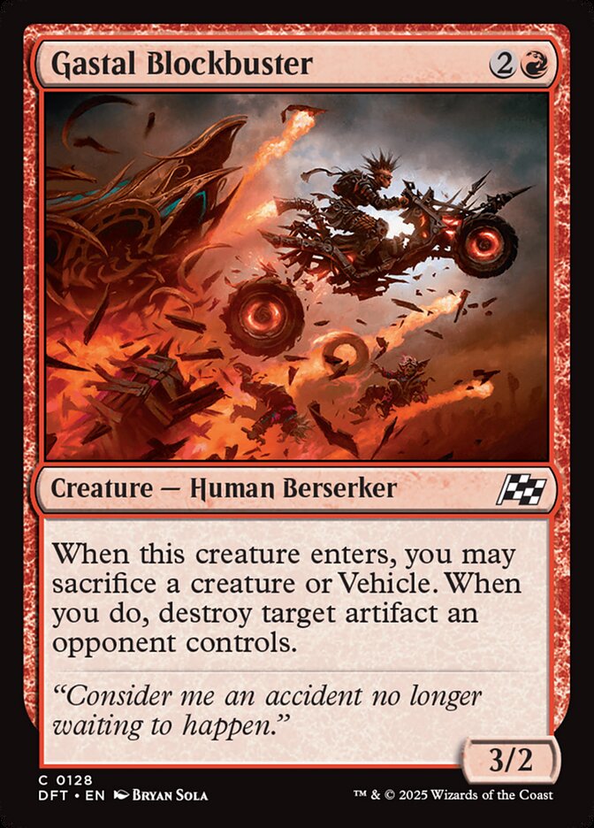 Gastal Blockbuster – Aetherdrift [DFT] – D – #128