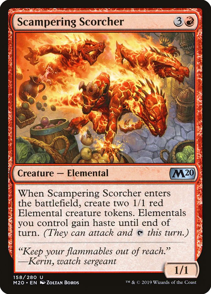 Scampering Scorcher – Core Set 2020 [M20] – D – #158