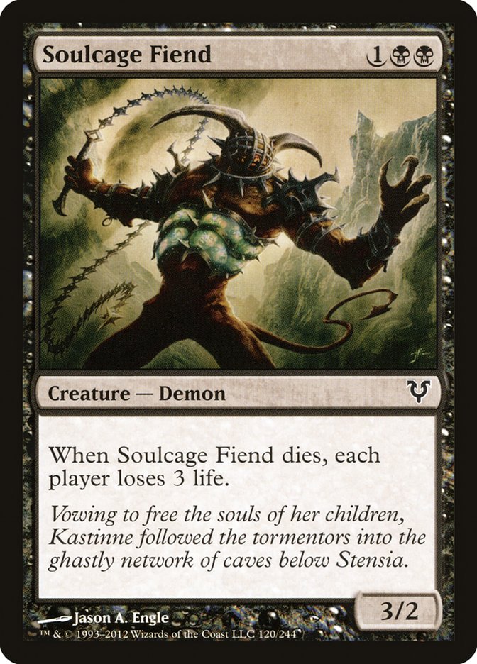 Soulcage Fiend – Avacyn Restored [AVR] – English – #120