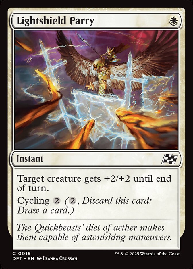 Lightshield Parry – Aetherdrift [DFT] – D – #19
