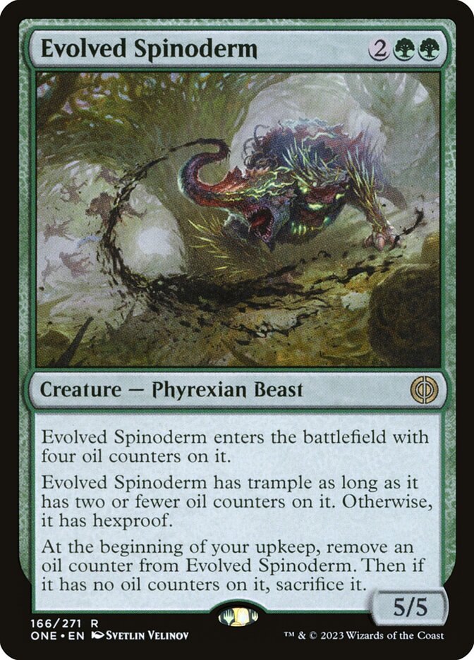 Evolved Spinoderm – Phyrexia: All Will Be One [ONE] – D – #166