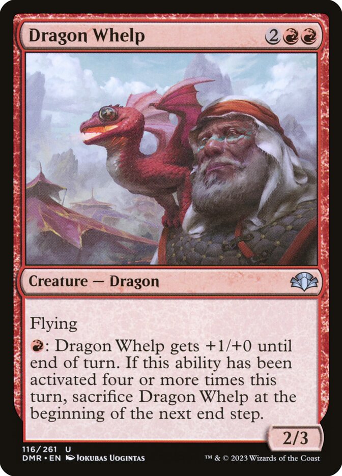 Dragon Whelp – Dominaria Remastered [DMR] – English – #116