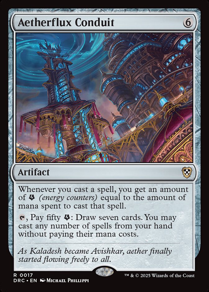 Aetherflux Conduit – Aetherdrift Commander [DRC] – English – #17